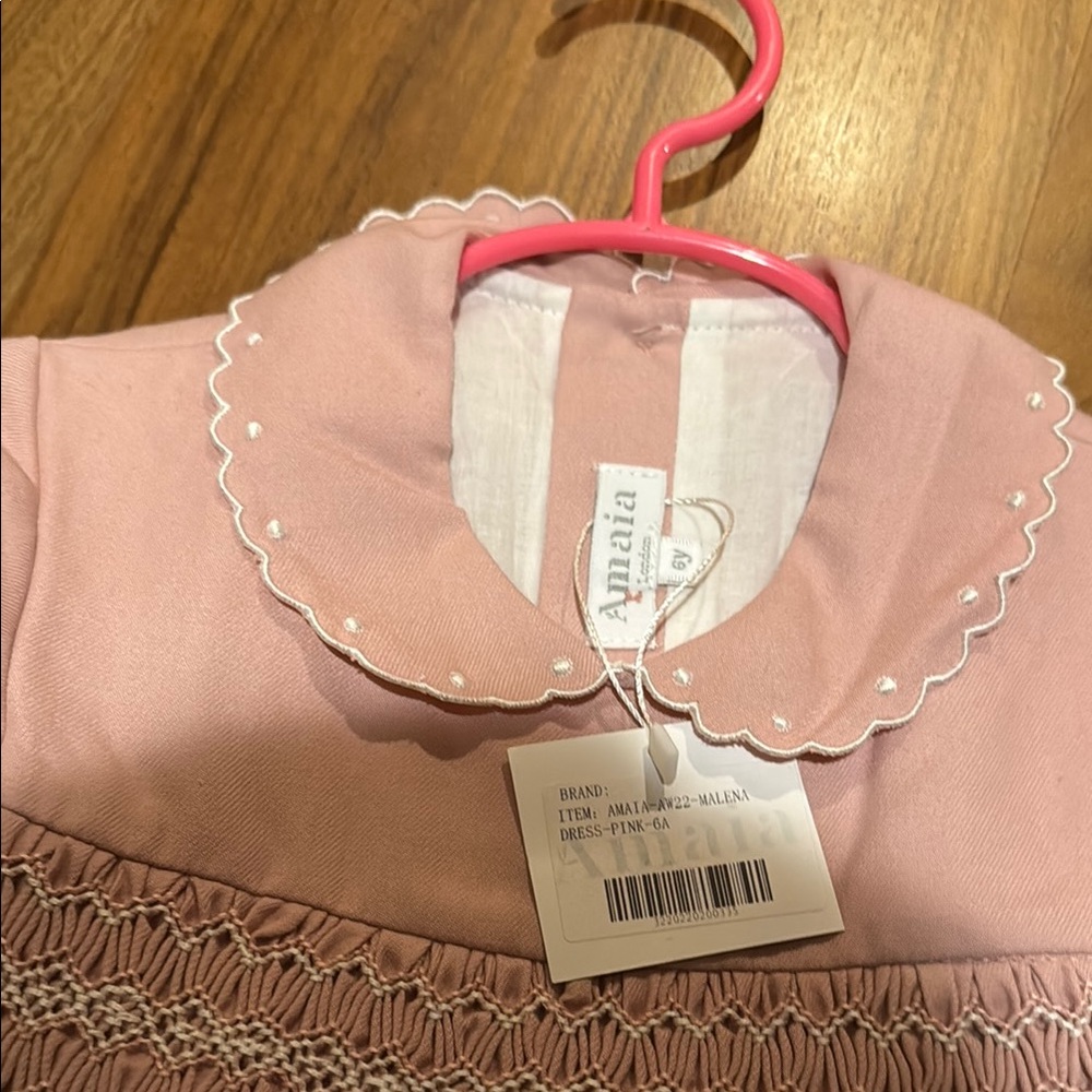 Amaia London pink dress 6Year size - Picture 3 of 5